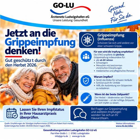 Grippeschutzimpfung 2026 