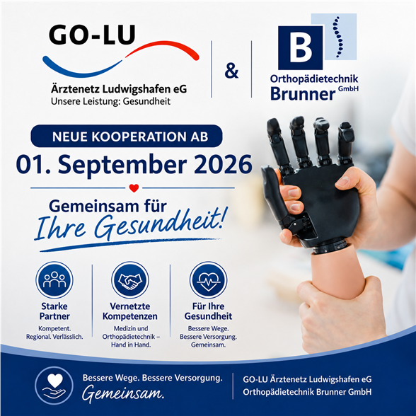 Neue Kooperation mit der Orthopädietechnik Brunner GmbH