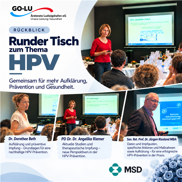 Rückblick: Runder Tisch zum Thema HPV 