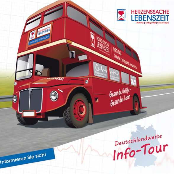 Schlaganfallbus Info-Tour 2022 - Ludwigshafen Rhein-Galerie