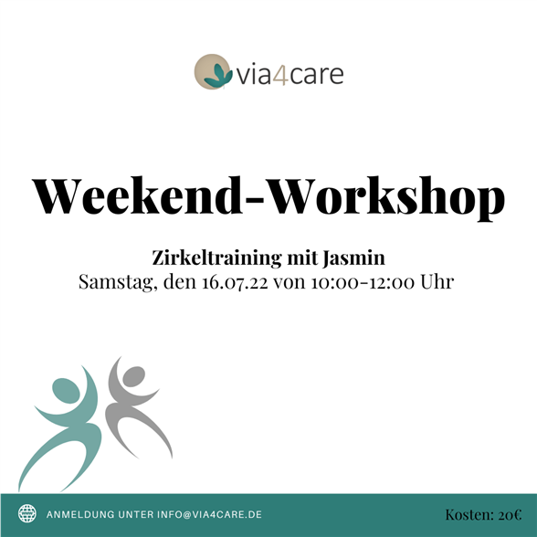 Weekend-Workshop - Zirkeltraining mit Jasmin 